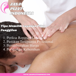 Tips Memilih Layanan Pijat Panggilan