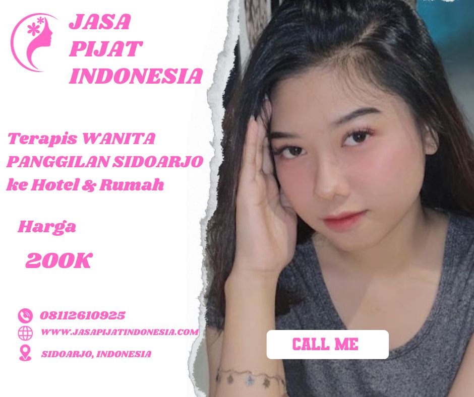 terapis pijat wanita Sidoarjo