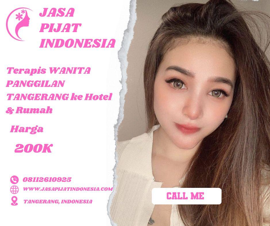terapis pijat panggilan Tangerang selatan